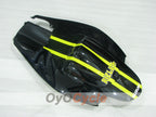 Carenado de inyección para GSX R600 06-07 - Amarillo, Negro - Rizla+ #OYO87905303