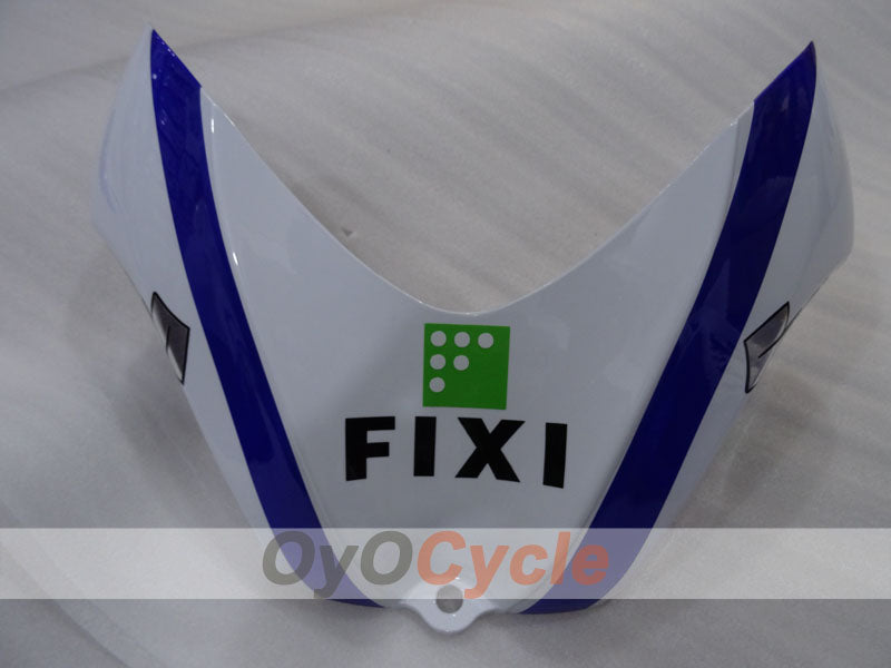 Kit de carenado por inyección para GSX R750 06-07 - Azul, Blanco - FIXI #OYO87905341