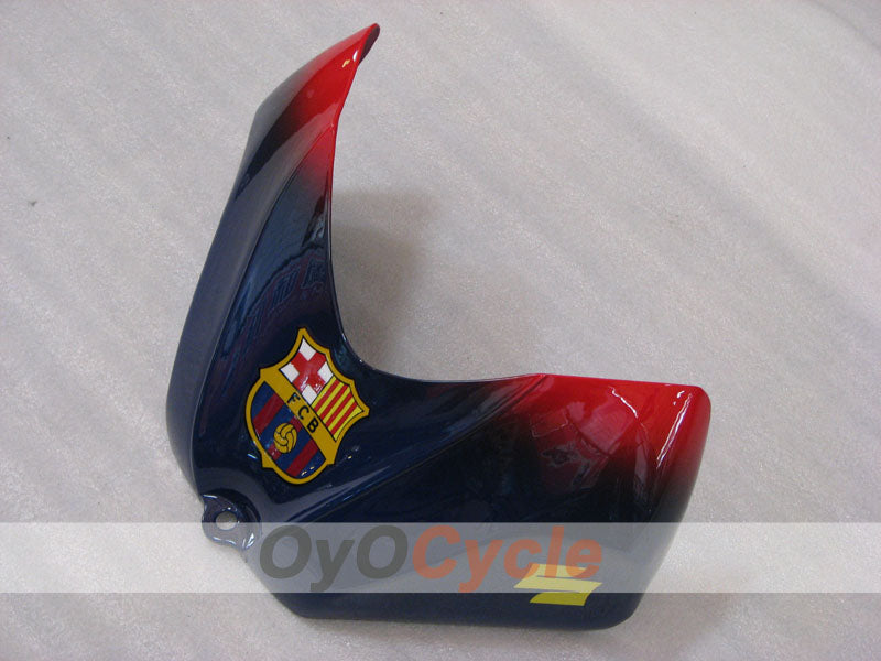 Carenado de inyección para GSX R750 06-07 - Rojo, Negro - FCB #OYO87905342