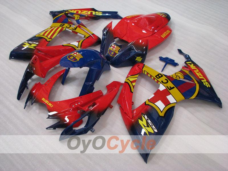 Carenado de inyección para GSX R750 06-07 - Rojo, Negro - FCB #OYO87905342 Imagen principal del producto