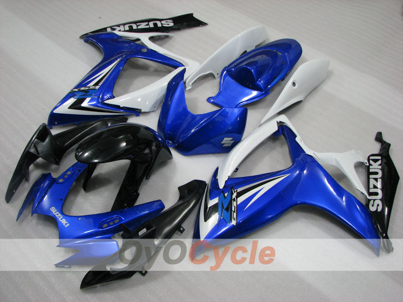 Carenado inyectado para GSX R750 06-07 - Azul, negro - Estilo de fábrica #OYO87905343 Imagen principal del producto