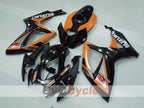 Kit de carenado por inyección para GSX R750 06-07 - Naranja, Negro - Estilo de fábrica #OYO87905344