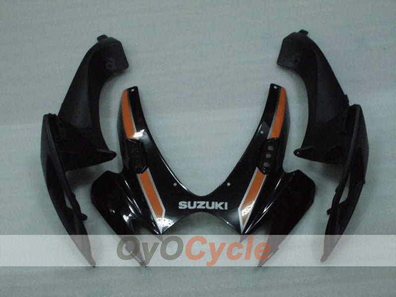 Kit de carenado por inyección para GSX R750 06-07 - Naranja, Negro - Estilo de fábrica #OYO87905344