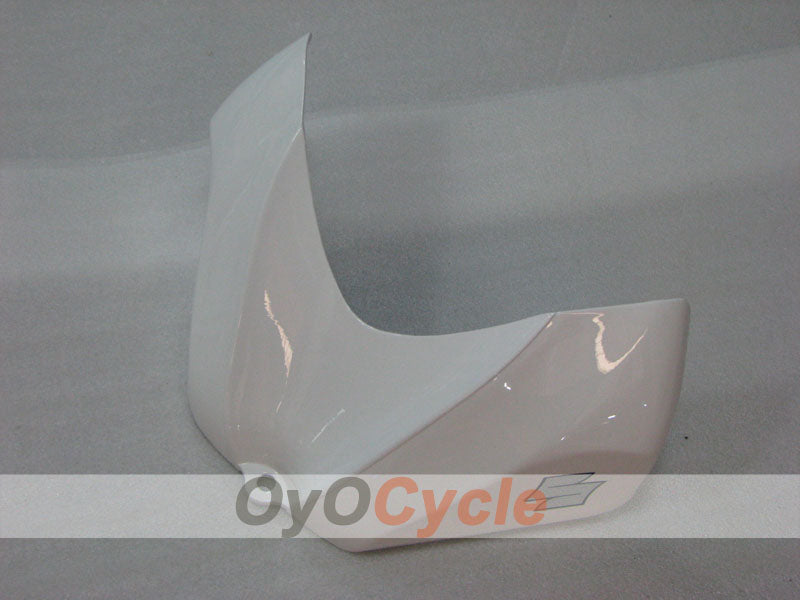 Kit de carenado por inyección para GSX R600 06-07 - Blanco, Plateado - Estilo de fábrica #OYO87905308