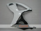 Kit de carenado por inyección para GSX R600 06-07 - Blanco, Plateado - Estilo de fábrica #OYO87905308