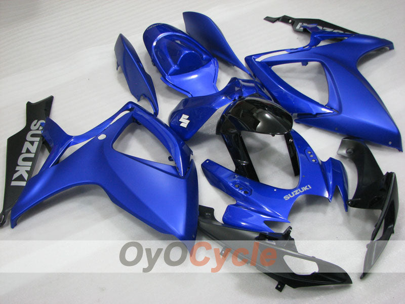 Kit de carenado por inyección para GSX R750 06-07 - Azul, Negro - Estilo de fábrica #OYO87905346 Imagen secundaria del producto