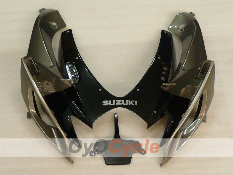 Kit de carenado por inyección para GSX R600 06-07 - Negro, Gris - Estilo de fábrica #OYO87905313