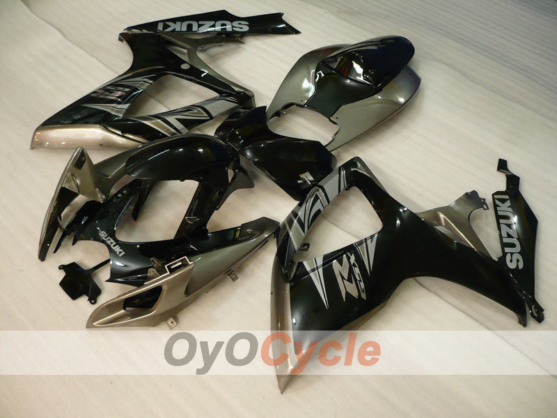Kit de carenado por inyección para GSX R600 06-07 - Negro, Gris - Estilo de fábrica #OYO87905313 Imagen secundaria del producto