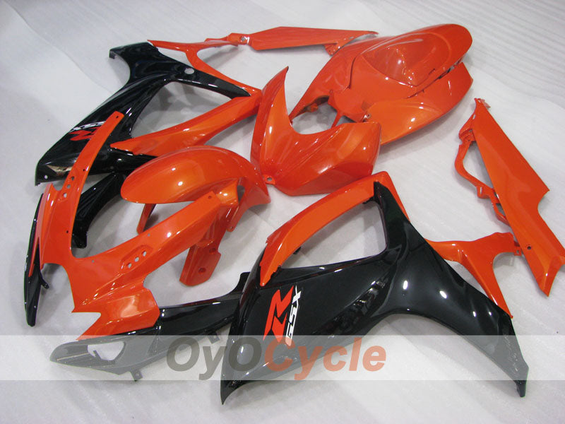 Kit de carenado por inyección para GSX R600 06-07 - Naranja, Negro - Estilo de fábrica #OYO87905316 Imagen principal del producto