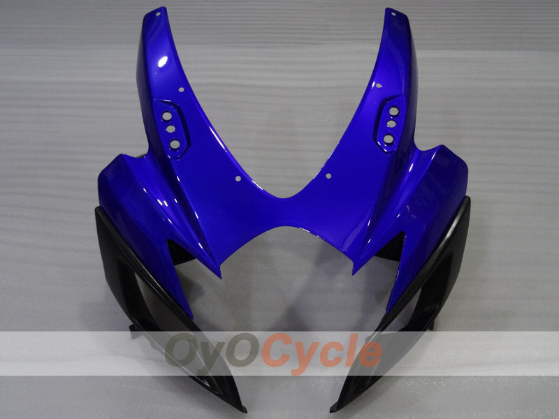 Kit de carenado por inyección para GSX R600 06-07 - Azul, Negro - Estilo de fábrica #OYO87905317