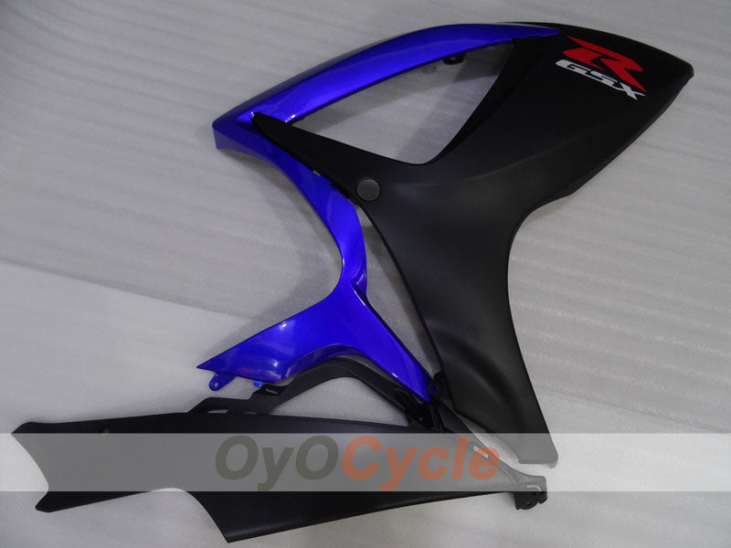 Kit de carenado por inyección para GSX R600 06-07 - Azul, Negro - Estilo de fábrica #OYO87905317