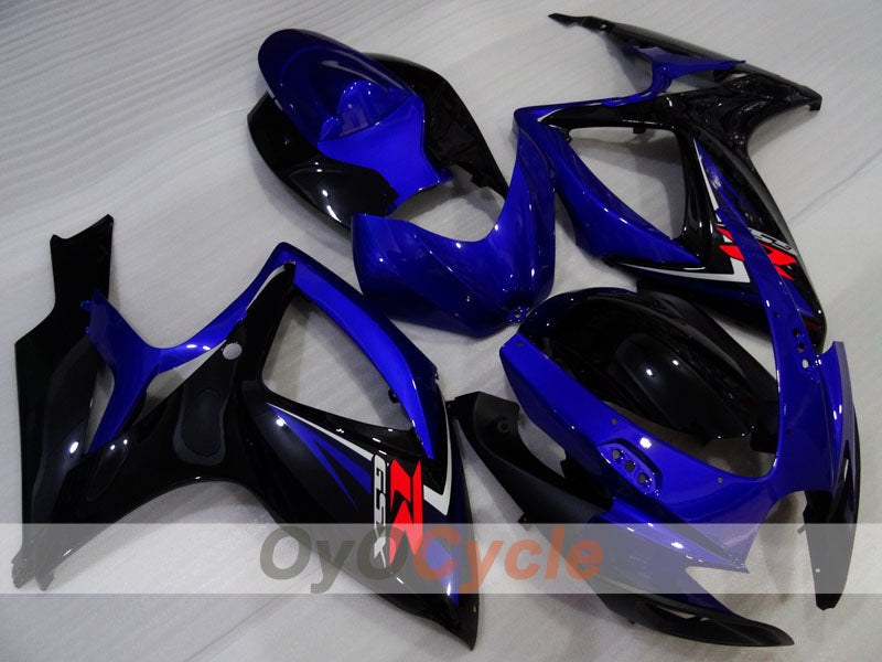 Carenado de inyección para GSX R600 06-07 - Azul, Negro - Estilo de fábrica #OYO87905319 Imagen principal del producto