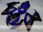 Kit de carenado por inyección para GSX R600 06-07 - Azul, Negro - Estilo de fábrica #OYO87905320
