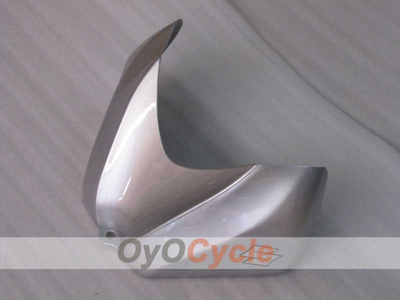 Kit de carenado por inyección para GSX R600 06-07 - Blanco, Plateado - Estilo de fábrica #OYO87905321