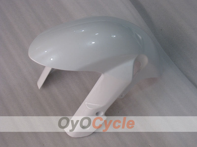 Kit de carenado por inyección para GSX R600 06-07 - Blanco, Plateado - Estilo de fábrica #OYO87905321