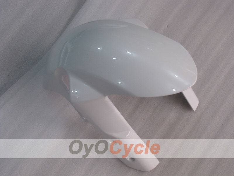 Kit de carenado por inyección para GSX R600 06-07 - Blanco, Plateado - Estilo de fábrica #OYO87905321