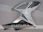 Kit de carenado por inyección para GSX R600 06-07 - Blanco, Plateado - Estilo de fábrica #OYO87905321