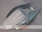 Kit de carenado por inyección para GSX R600 06-07 - Blanco, Plateado - Estilo de fábrica #OYO87905321