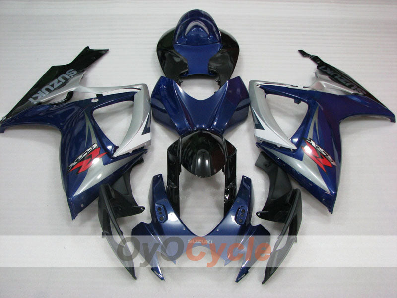 Kit de carenado por inyección para GSX R750 06-07 - Azul, negro - Estilo de fábrica #OYO87905358 Imagen secundaria del producto