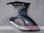 Carenado inyectado para GSX R600 06-07 - Negro, Gris - Estilo de fábrica #OYO87905328