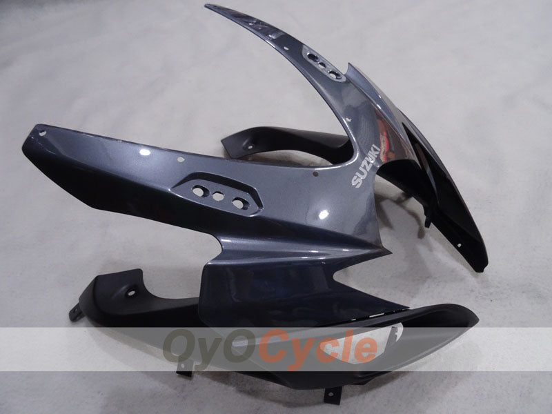 Carenado inyectado para GSX R600 06-07 - Negro, Gris - Estilo de fábrica #OYO87905328