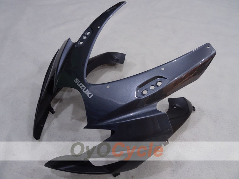 Carenado inyectado para GSX R600 06-07 - Negro, Gris - Estilo de fábrica #OYO87905328