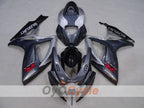 Carenado inyectado para GSX R600 06-07 - Negro, Gris - Estilo de fábrica #OYO87905328