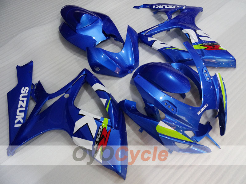 Kit de carenado por inyección para GSX R600 06-07 - Azul - Estilo de fábrica #OYO87905331 Imagen principal del producto