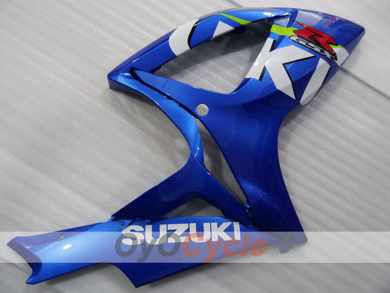 Kit de carenado por inyección para GSX R600 06-07 - Azul - Estilo de fábrica #OYO87905331