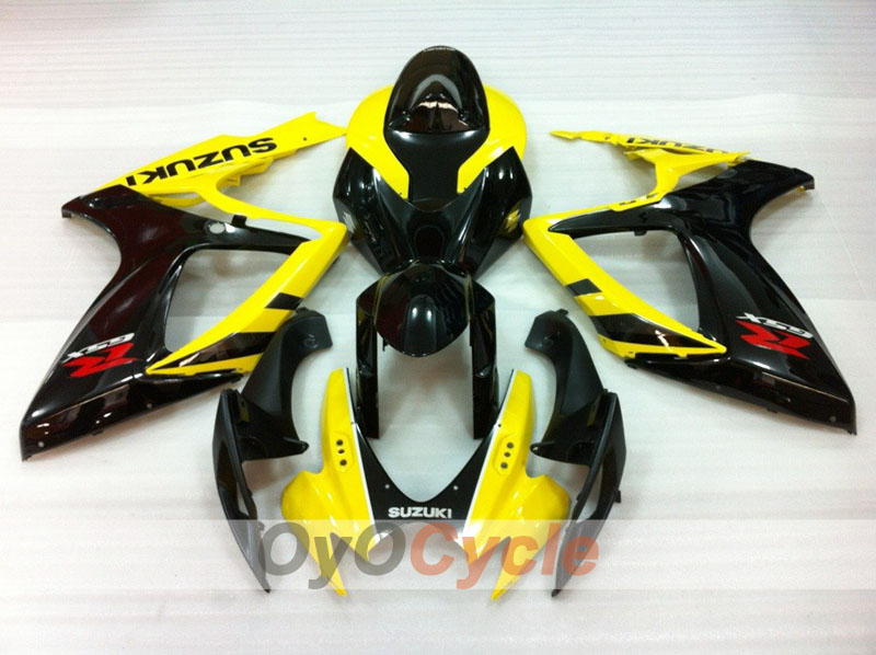 Kit de carenado por inyección para GSX R750 06-07 - Amarillo - Estilo de fábrica #OYO87905369 Imagen secundaria del producto
