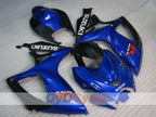 Kit de carenado por inyección para GSX R600 06-07 - Azul, Negro - Estilo de fábrica #OYO87905335