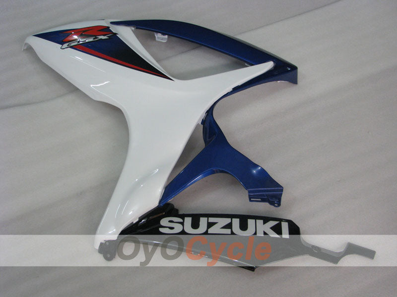 Kit de carenado por inyección para GSX R600 06-07 - Azul, Negro - Estilo de fábrica #OYO87905336