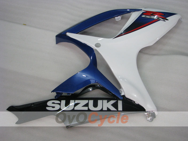 Kit de carenado por inyección para GSX R600 06-07 - Azul, Negro - Estilo de fábrica #OYO87905336