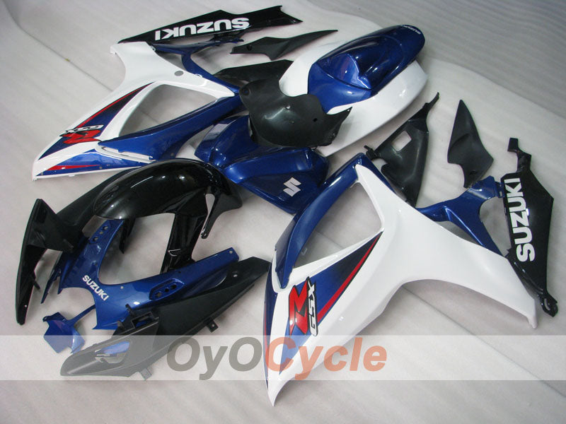 Kit de carenado por inyección para GSX R600 06-07 - Azul, Negro - Estilo de fábrica #OYO87905336 Imagen secundaria del producto