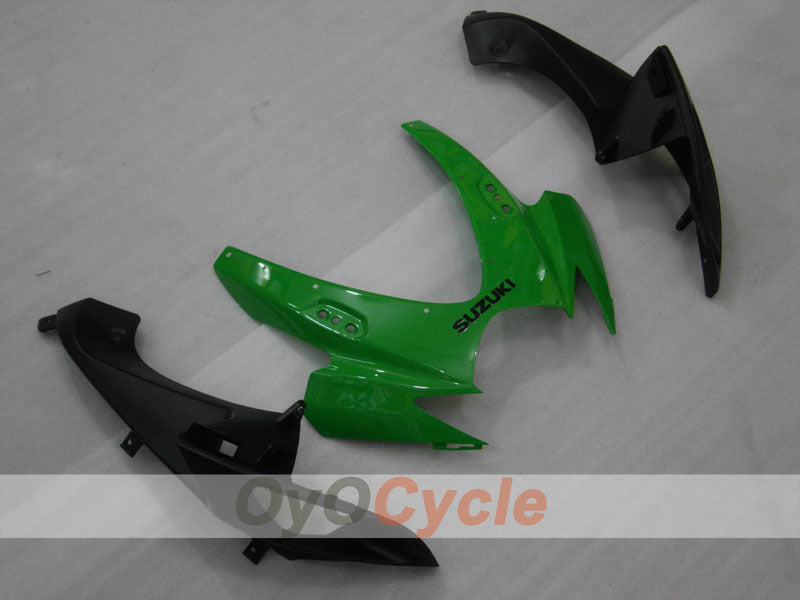 Carenado de inyección para GSX R750 06-07 - Verde, Negro - Estilo de Fábrica #OYO87905372