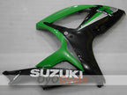 Carenado de inyección para GSX R750 06-07 - Verde, Negro - Estilo de Fábrica #OYO87905372