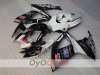 Carenado de inyección para GSX R600 06-07 - Blanco, Negro - MOTUL, VIRU #OYO87905338