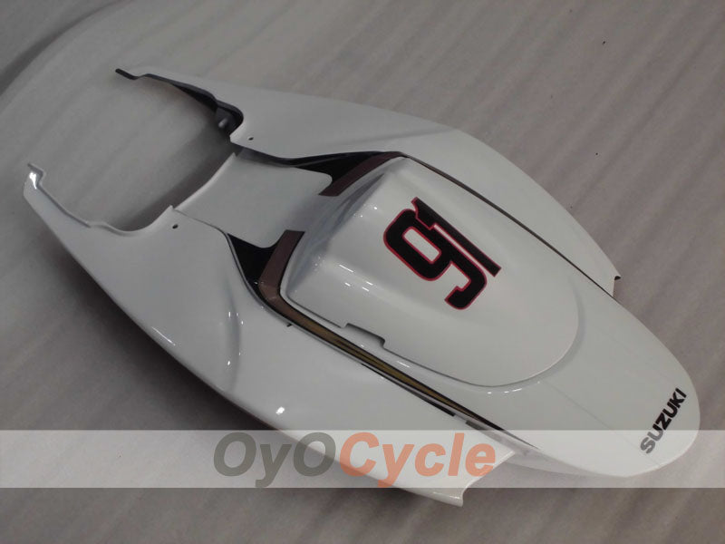 Carenado de inyección para GSX R600 06-07 - Blanco, Negro - MOTUL, VIRU #OYO87905338