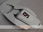 Carenado de inyección para GSX R750 06-07 - Blanco, Negro - VIRU #OYO87905373