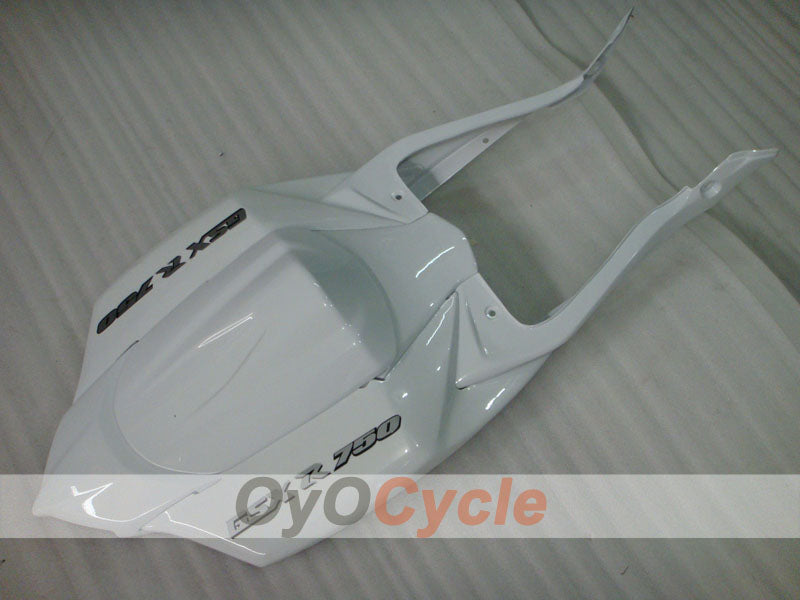 Kit de carenado por inyección para GSX R600 08-10 - Blanco - Estilo de fábrica #OYO87905377