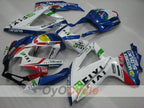 Kit de carenado por inyección para GSX R600 08-10 - Azul, blanco - FIXI #OYO87905379