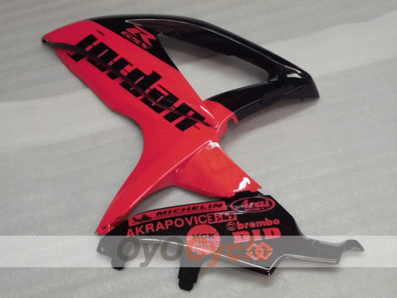 Kit de carenado por inyección para GSX R600 08-10 - Negro, Rosa - Jordan #OYO87905383
