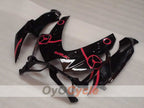 Kit de carenado por inyección para GSX R600 08-10 - Negro, Rosa - Jordan #OYO87905383