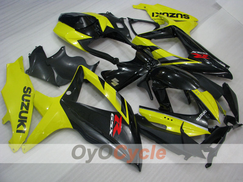 Kit de carenado por inyección para GSX R750 08-10 - Amarillo, negro - Estilo de fábrica #OYO87905427 Imagen principal del producto