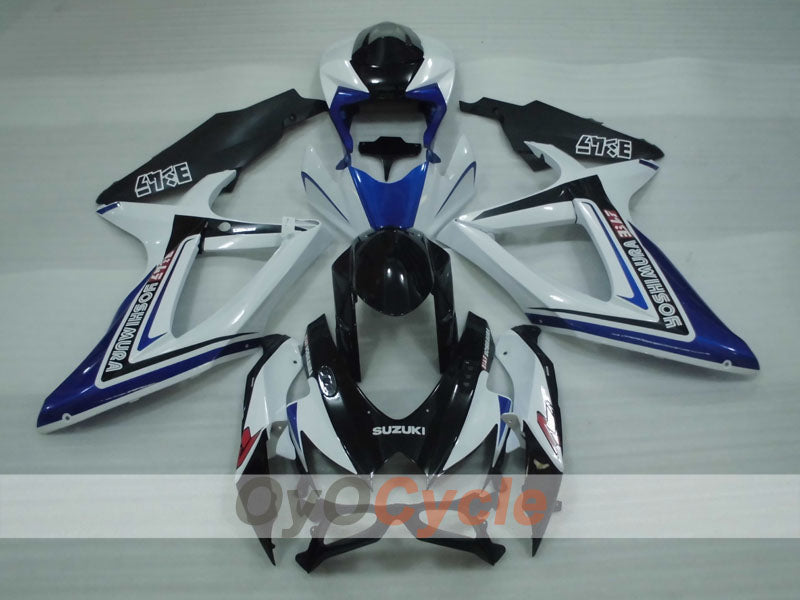Carenado de inyección para GSX R750 08-10 - Azul, Blanco - YOSHIMURA #OYO87905430 Imagen secundaria del producto