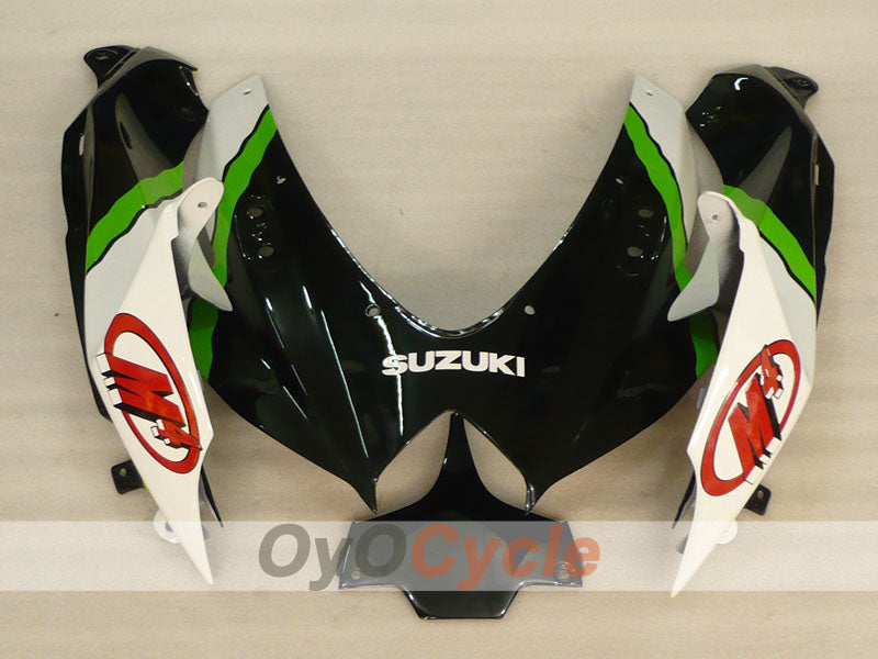 Kit de carenado por inyección para GSX R750 08-10 - Blanco, Negro - Monster #OYO87905431