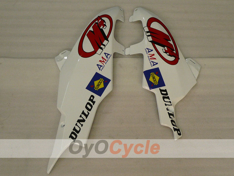 Kit de carenado por inyección para GSX R750 08-10 - Blanco, Negro - Monster #OYO87905431