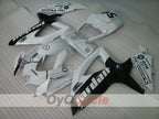 Kit de carenado por inyección para GSX R600 08-10 - Blanco, Negro - Jordan #OYO87905390