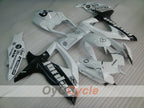 Kit de carenado por inyección para GSX R600 08-10 - Blanco, Negro - Jordan #OYO87905390