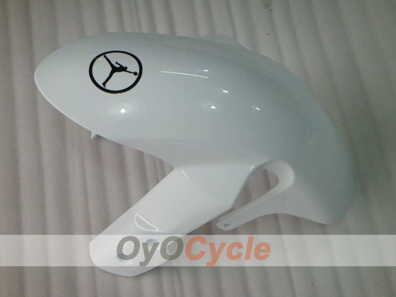 Kit de carenado por inyección para GSX R600 08-10 - Blanco, Negro - Jordan #OYO87905390